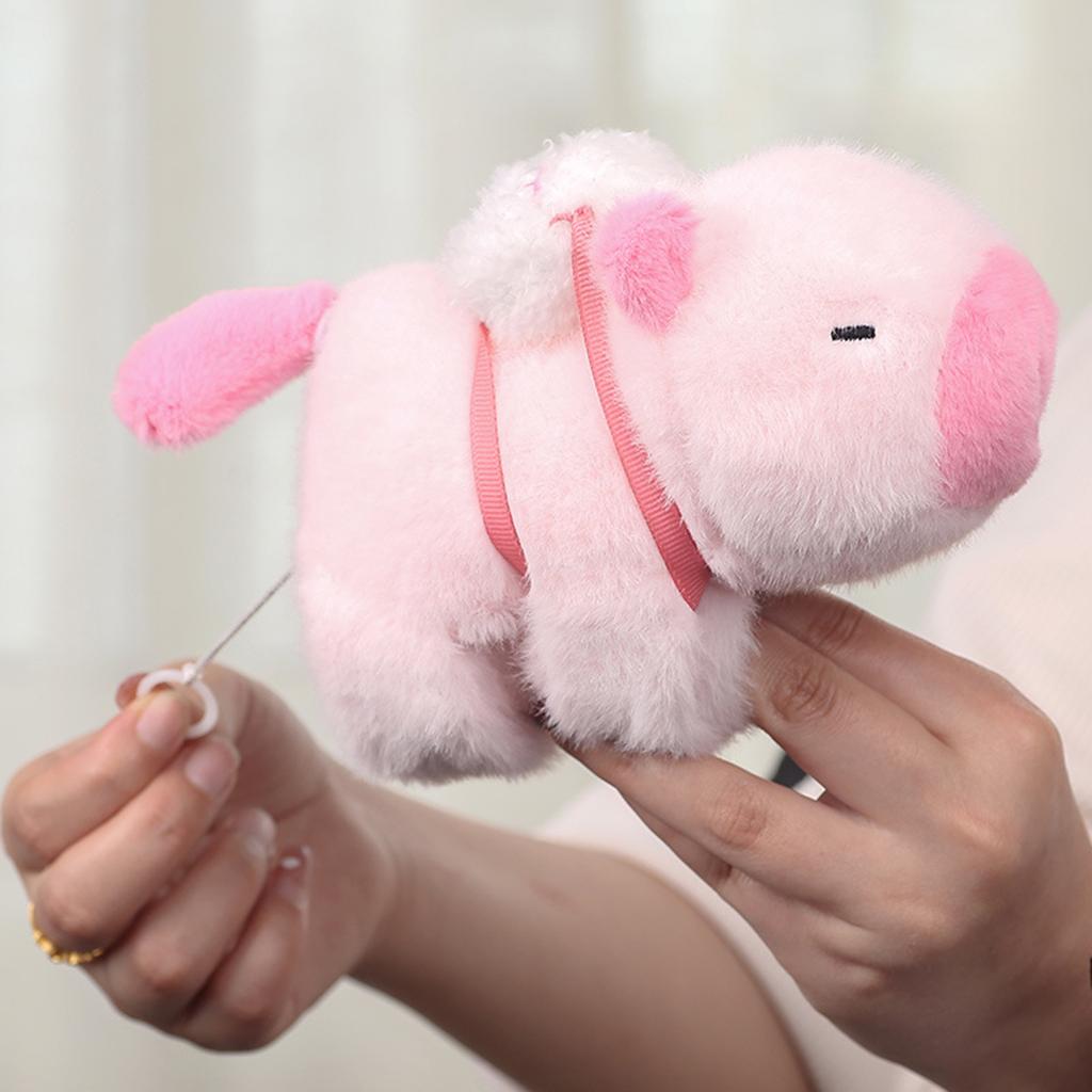 Portable Capybara Charm Bracelet Stylish Stuffed Animal Wrist Decoration Accessory for Parties and Travel Daily Use