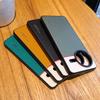 Case For Xiaomi Redmi POCO F7 Pro & POCO F7 Ultra Contrast Color Matte Leather Raised Lens Protection Soft Phone Grip Back Cover