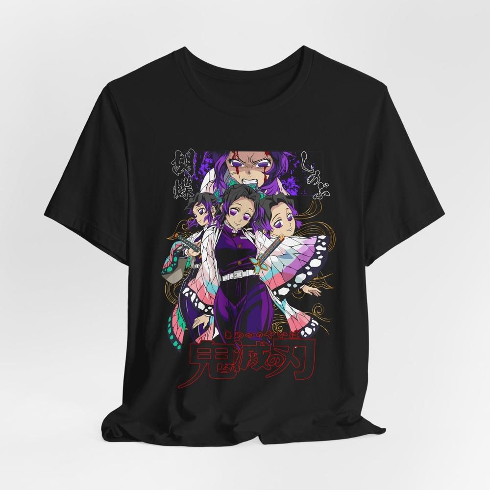 Shinobu Anime Tee Anime Shirt Japanese Graphic TShirt Unisex Jersey Tee