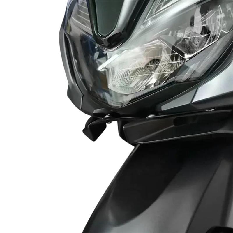 Precise For Honda Forza 350 Front Fairing For Honda Forza 350 Side Wings Spoiler For Honda Forza 350 Black