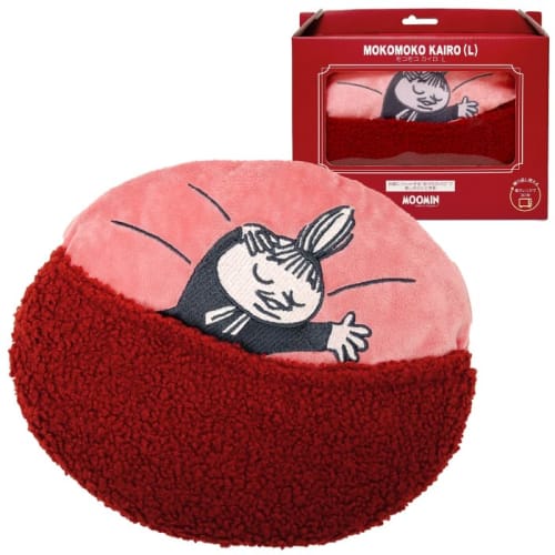 

Moomin Fluffy Warmer, Large, Microwaveable, Eco-Friendly, Reusable, for Stomach Warming and Cold Relief (Little My)
