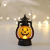 For Vintage LED Pumpkin Light Halloween Handheld Lantern Outdoor Decor for Camping Garden Haunted House Yard Table Lamp Supplies