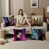J-Joaquin P-Phoenix J-Joker Anime Decorative Room Aesthetics Pillow Case Home Decor Bedroom Sofa Bed Couch Pillow Cover 45x45