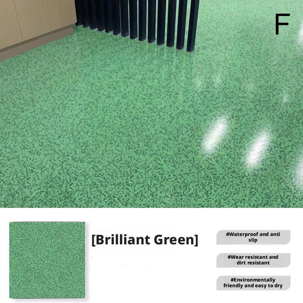 New High-Gloss Marble Effect Epoxy Floor Coating, Outdoor Wear-resistant Anti-Slip Epoxy Paint, Solves Floor Scratching