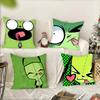 Movie I-Invaders Zims Fun Classic  Pillowcases Cushion Covers Living Room Sofas Home Decor Gifts