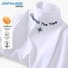 Jeanswest Men's High-Neck Thermal Fleece T-Shirt