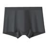 Large Size Men's Spring and Summer 10A Antibacterial No Mark Breathable Mid Waist Flat Angle Briefs