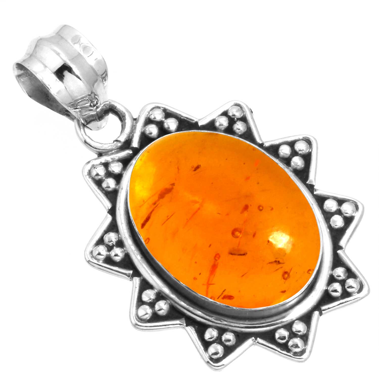

925 Sterling Silver Pendant Women Gemstone Handmade Jewelry New Year Gift Amber Amethyst Black Onyx Carnelian Garnet Quartz Green Onyx Gold Stone янтарь