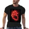Heart Neon Light T-Shirt T Shirts for Man Cotton Soft Man T Shirt Heavy Cotton T Shirts Designe