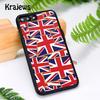 Krajews Telephone Box London Union Jack Phone Cases For iPhone 17 Air 16 15 14 Plus 11 12 13 Pro Max Cover Coque
