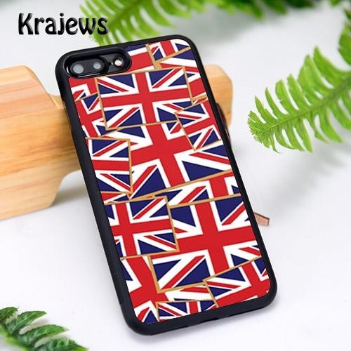 Krajews Telephone Box London Union Jack Phone Cases For iPhone 17 Air 16 15 14 Plus 11 12 13 Pro Max Cover Coque