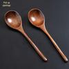 Natural Wood Coffee and Milk Spoons