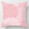 Pink Feather Pillowcase Decorative Bed  Car Sofa Cushion Cover Home Fashion Cute