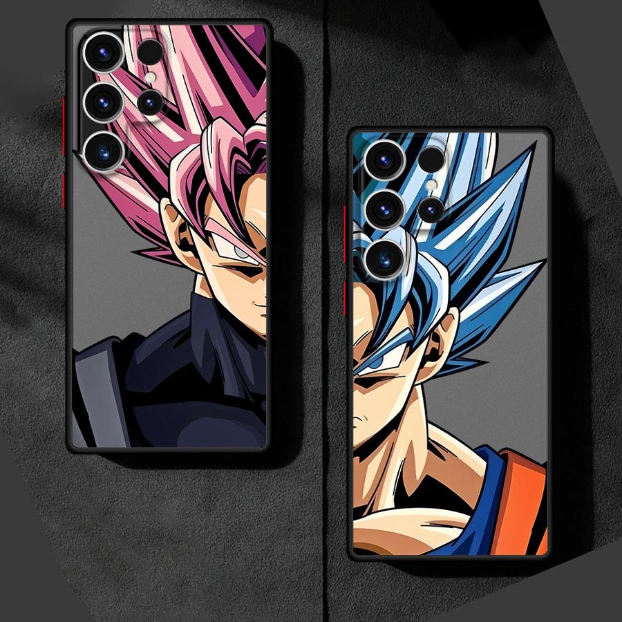 Dragon-Ball Goku Case for Samsung Galaxy S10+ S9 Plus S21 S22 Plus S25 Ultra S23 S21 5G S24 Ultra S20 FE Soft shell