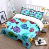 Whimsical underwater fish dance. Bedding sets Duvet covers Pillowcases(1* Duvet Cover 2* Pillowcases without duvet insert)