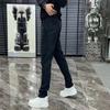 Athleisure Pants For Men With High Elastic Cotton Fabric For Casual Daily Wear