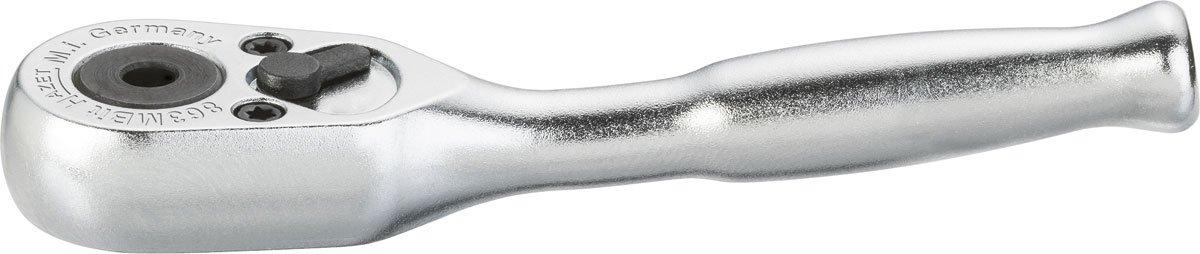 

HAZET 863MBIT Bit Hex 89mm for Tight Bit Precision Maintenance Professional Made in Germany Ratchet, 1/4-inch Shank, 20-tooth Gear, Short, All-Steel