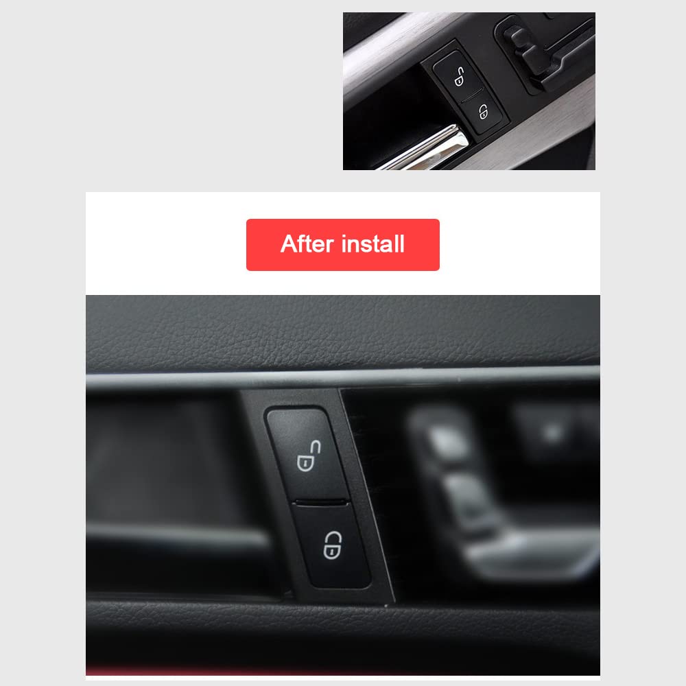 Driver Side Door Lock: Door Lock Unlock Switch Button Replacement Fit for Mercedes Benz C Class W204,E Class W212 S212,E200 E220 E250 E300 E350 E500