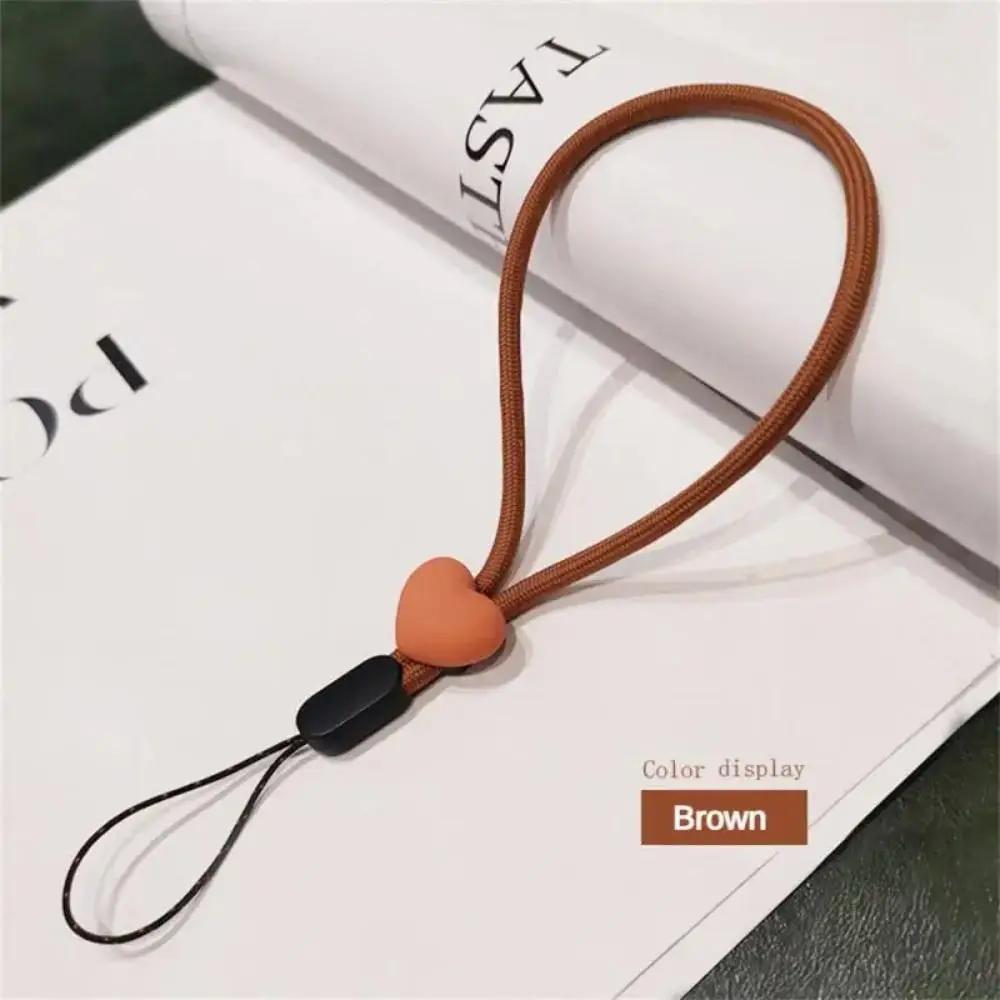 Lanière de téléphone portable tissée à la main Nouvelle Lanière amovible réglable Double usage Longue chaîne anti-perte pour suspension au cou
