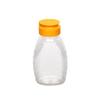 180ml Plastic Honey Squeeze Bottle portable Salad /Oil Dispensers Flip Cap Refillable Condiment Leak Proof Squeezable Bottle