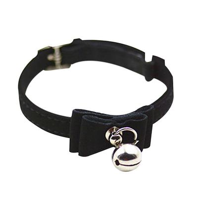 Weiches Haustier Katze Kätzchen Welpe Halsband Verstellbare Sicherheitsschnalle Nackenband Glocke