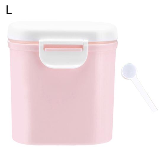 400/800 ml tragbare Reise-Aufbewahrungsbox für Babymilchpulver, auslaufsicherer Spender