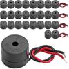 26PCS Buzzer DC 3-12V Wired Connector Active Electronic Buzzer 85dB