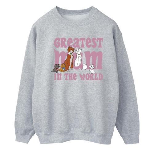 Disney Womens/Ladies The Aristocats Greatest Mum Sweatshirt