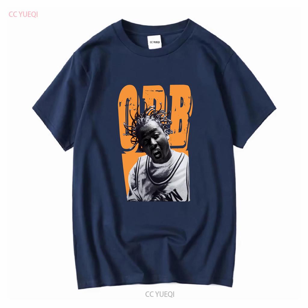 OL DIRTY BASTARD TRIČKO S POTISKEM OBLIČEJE vintage Vyprané Pohodlné módní Mírně Stylové streetwear grafika homme Prodyšné Měkké
