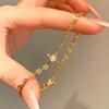 Exquisite Eight-Point Star Women's Bracelet: A Luxurious, Retro, and Versatile Design for Elegant Looks