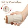 450ML Stainless Steel Coffee Cup Digital Display Travel Thermal Mug Leak-Proof Thermos Bottle Mug Vacuum Flask Insulated Cups