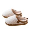 Women's & Men's Antibacterial Plush Cotton Slippers - Non-slip, Warm, Deodorant Indoor Footwear for Autumn/Winter 2025