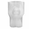 Abstract Vase Molds Face-Shaped Flowerpot Mold Artistic Silicone Vase Mold  Gypsum Form