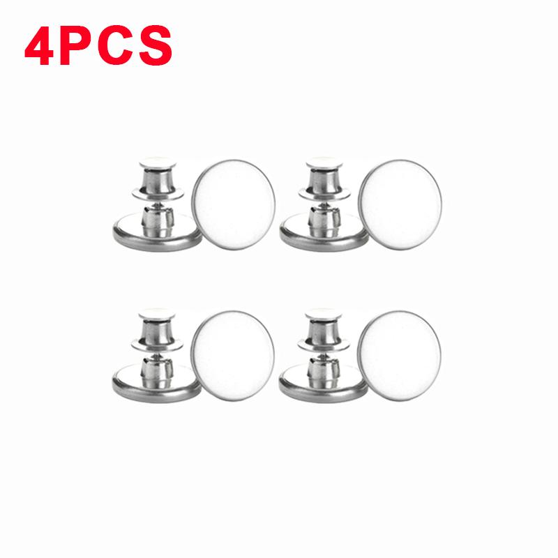 

20/4 шт. джинсовые пуговицы съемные джинсовые булавки кнопки регулируемая застежка-кнопка без гвоздя для самостоятельного изготовления швейных принадлежностей