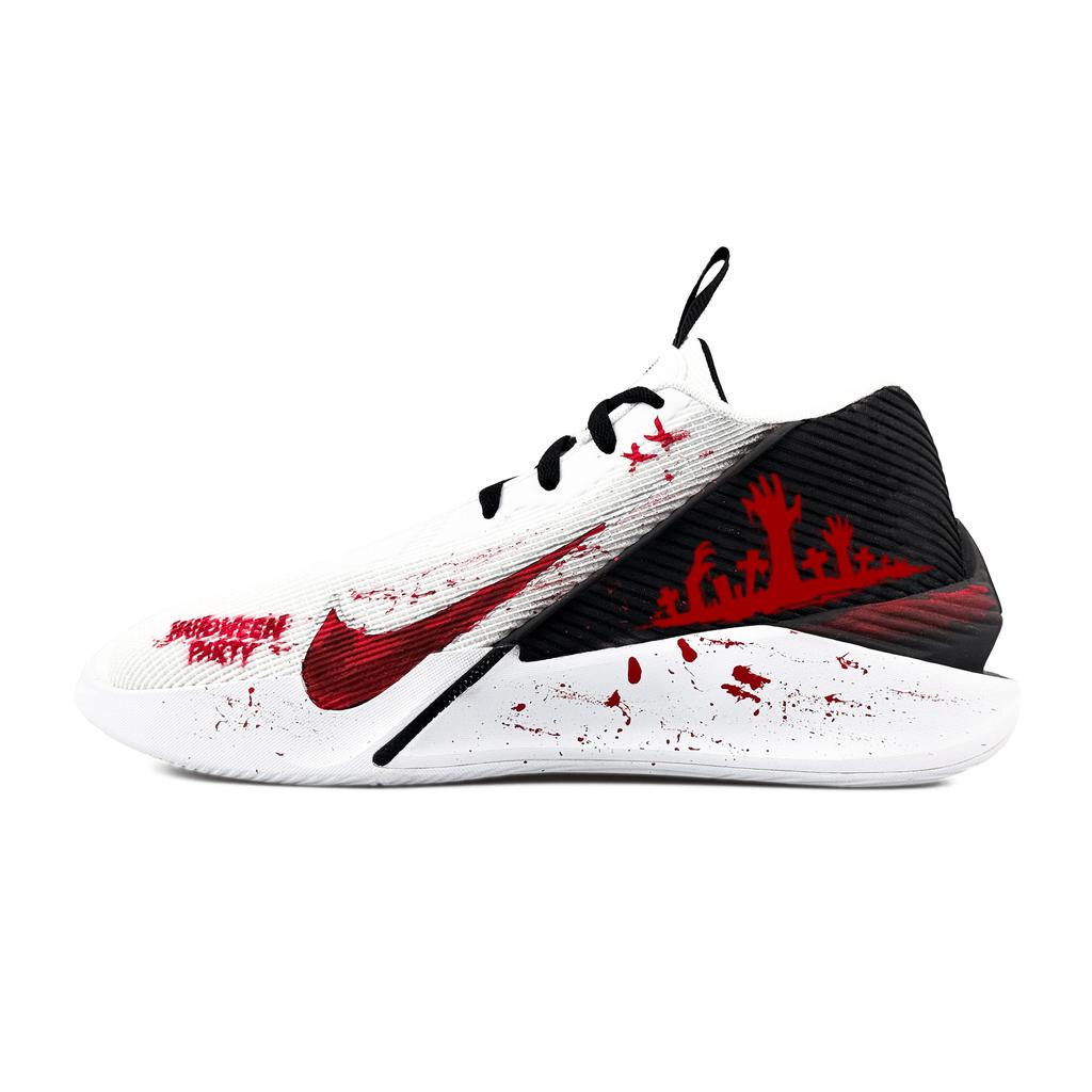 Nike GT. Jump Academy Dämpfung Abriebfest High-Top Basketballschuhe Herren Schwarz Rot HF1804-100(Team1556-)