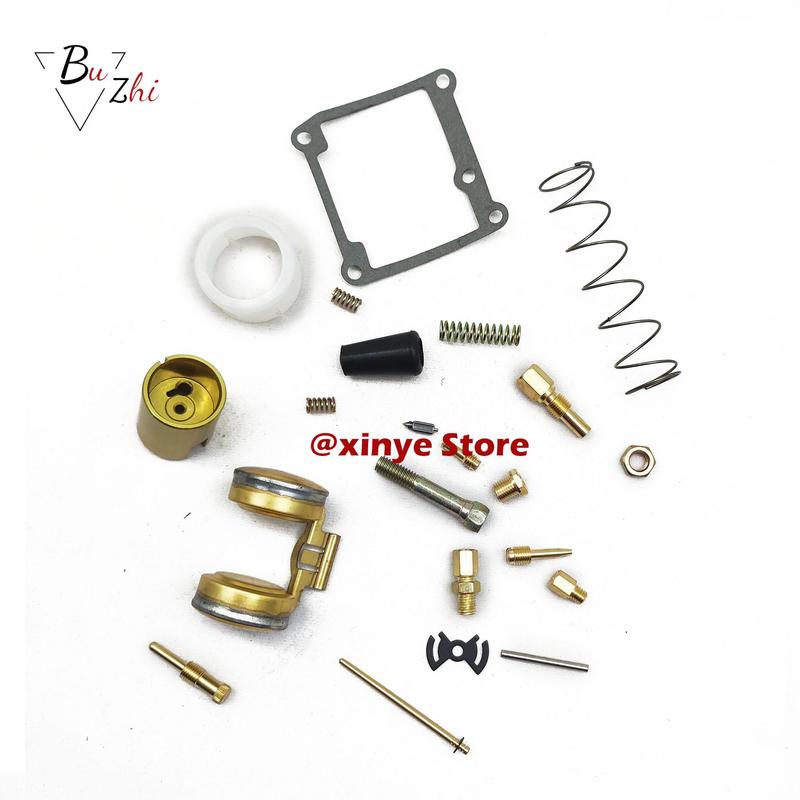Motorcycle Carburetor Repair Kit with Needle Gasket Seal Float for Mikuni VM20 VM 20 Carb Rebuild Parts