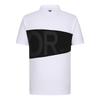 TAYLORMADE APPAREL Men'S Big Lettering Block Perforated Collar Short Sleeve T-Shirt T8031Tn2243-100