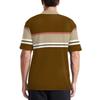 2026 Summer Men's Polo Shirt with Stripes Print Breathable Lightweight Casual Fashionable Outdoor