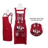 Professional Stylist Apron Waterproof Hairdressing Coloring Shampoo Haircuts Cloth Wrap Hair Salon Tool