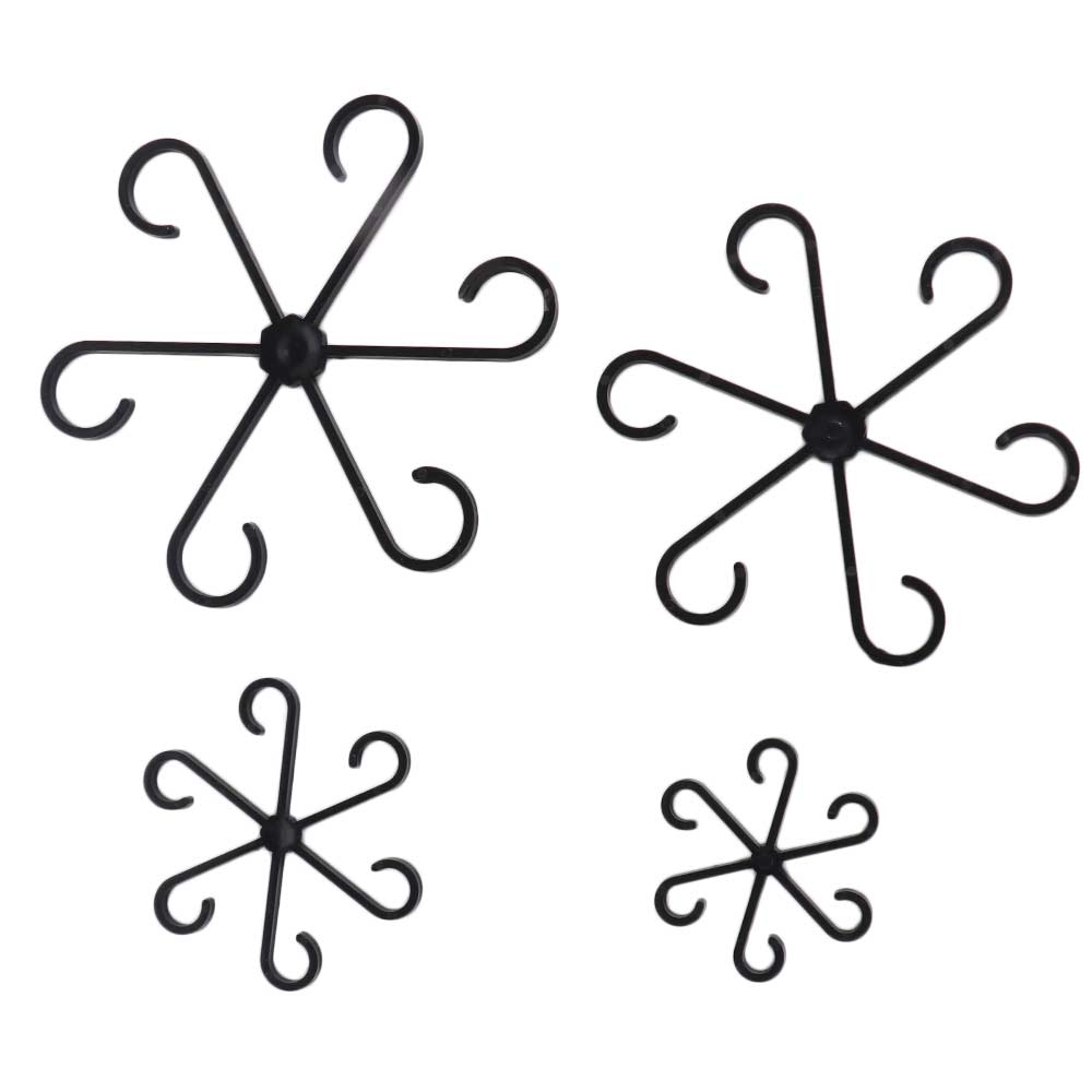 4pcs Double Plant Stem Folding Frame Efficient Plant Stem Holder  Climbing Plants To Grow Upright