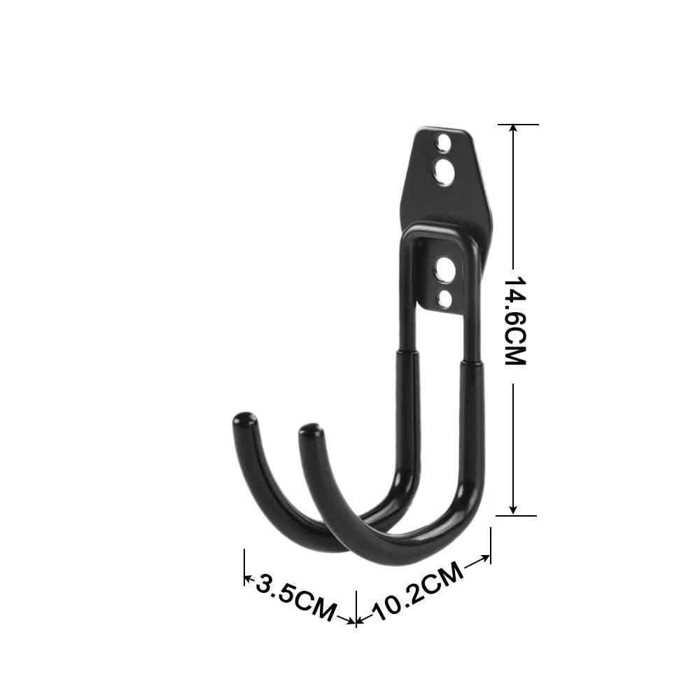 Heavy-Duty Metal Hooks for Garage and Garden Tools