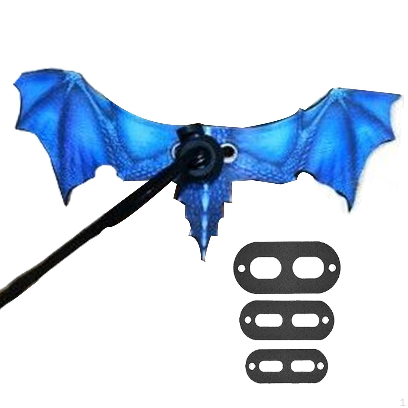 

3 Size Leash, Leash Pet Traction Belt with Dinosaur Wing Control Rope, PU Strap for Other Blue