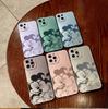Yoedge 2 Pezzi Cover Per Xiaomi Mi 11 Lite – Trasparente Con Disegno Mucche & Zebre, TPU Morbida Antiurto