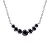 2.8CT Total Moissanite  Necklace Elegant  Sterling Silver Neck Jewelry Decoration Gift for Proposal Engagement Birthday Gift