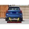 Pentru Volvo XC60 2018 2019, Gât țeavă din oțel inoxidabil Ieșiri toba de eșapament Mufă Acoperire ramă coadă Accesorii de finisaj