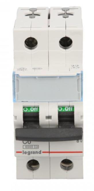 Wyłącznik Nadprądowy 2P C 6A 6Ka Ac S302 Tx3 403524