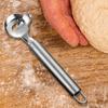 Stainless Steel Cactus Peeler Spoon Shaped Nopales Peeler Ergonomic Handle Noodle Cutter Pie Crust Slicer Versatile Kitchen Gadget