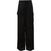VEROMODA Women's Mid-Rise Wide-Leg Casual Trousers