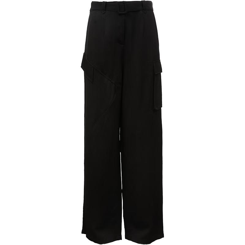 VEROMODA Women's Mid-Rise Wide-Leg Casual Trousers