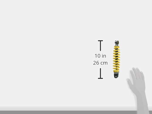 Bike Parts Center Rear Suspension Shock, Yellow, for Yamaha JOG 3KJ, 500401